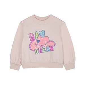 Billieblush Girls  Fleece Sweatshirt, Pink